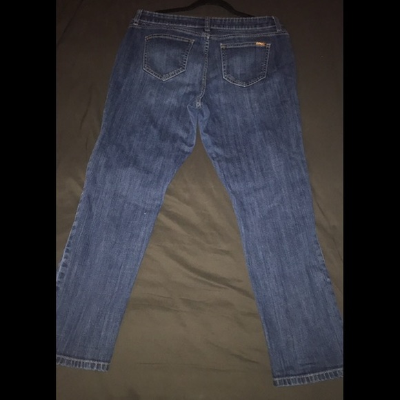 Dark blue boyfriend ripped jeans women’s size 8 - Picture 2 of 4